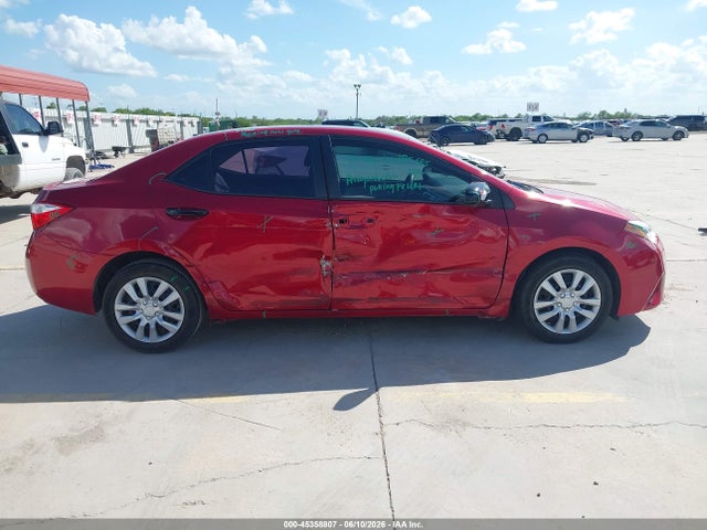 5YFBURHE4FP295619 Toyota COROLLA LE