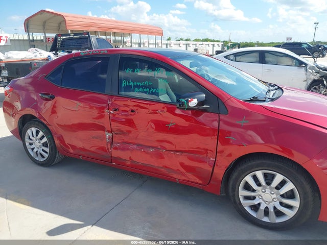 5YFBURHE4FP295619 Toyota COROLLA LE