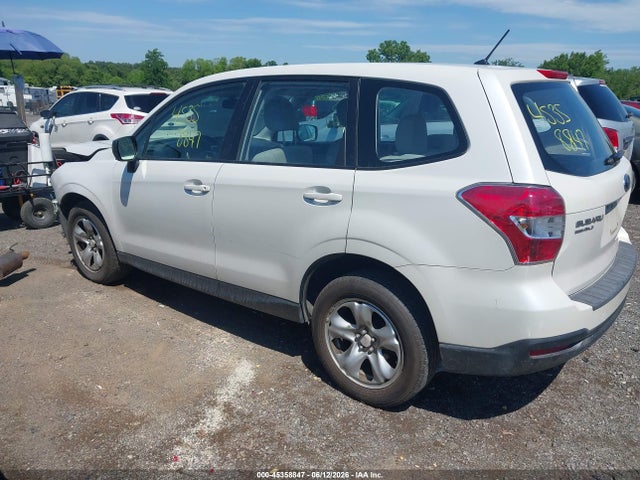 2014 Subaru Forester 2.5i მანქანა იყიდება აუქციონზე, vin: JF2SJAAC3EH521650, აუქციონის ნომერი: 45358847