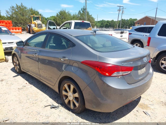 45358849 :رقم المزاد ، 5NPDH4AE9CH090803 vin ، 2012 Hyundai Elantra Limited مزاد بيع