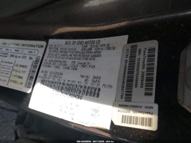 Lincoln MKZ 2014 3LN6L2GK9ER804000 Image 9