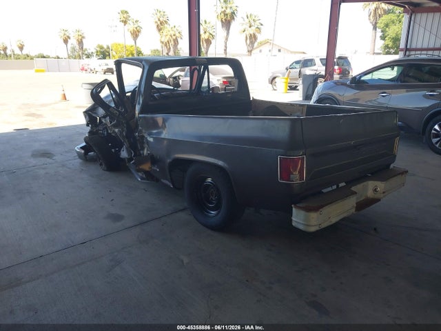 1985 Chevrolet C10 მანქანა იყიდება აუქციონზე, vin: 1GCEC14F6FJ183165, აუქციონის ნომერი: 45358886