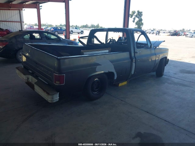 1985 Chevrolet C10 მანქანა იყიდება აუქციონზე, vin: 1GCEC14F6FJ183165, აუქციონის ნომერი: 45358886