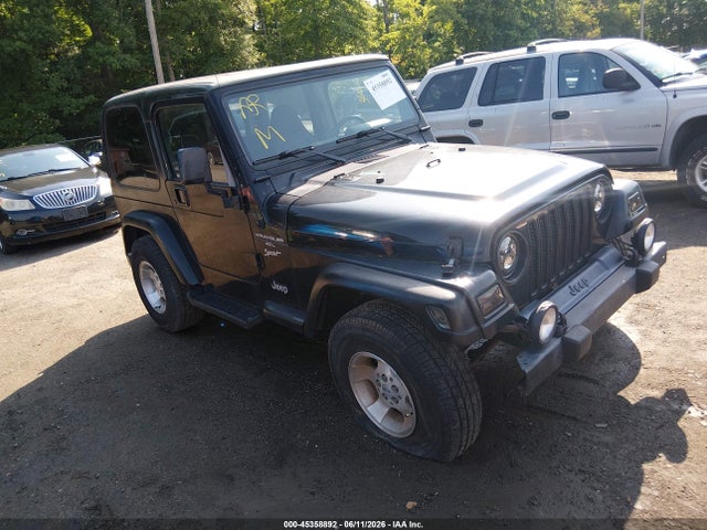 Продаж на аукціоні авто 2001 Jeep Wrangler Sport, vin: 1J4FA49SX1P324403, номер лоту: 45358892
