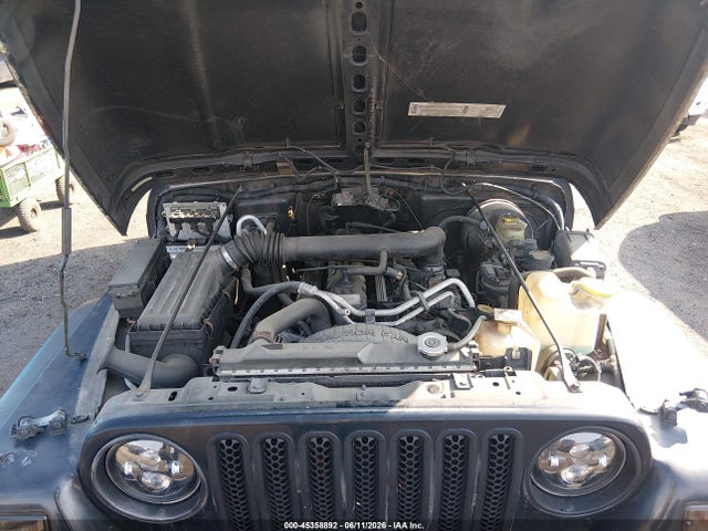 Продаж на аукціоні авто 2001 Jeep Wrangler Sport, vin: 1J4FA49SX1P324403, номер лоту: 45358892