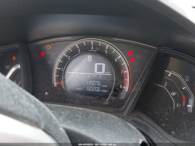2017 Honda Civic Lx მანქანა იყიდება აუქციონზე, vin: 19XFC2F56HE010938, აუქციონის ნომერი: 45358925