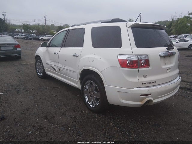 2011 Gmc Acadia Denali მანქანა იყიდება აუქციონზე, vin: 1GKKVTED0BJ237970, აუქციონის ნომერი: 45358933
