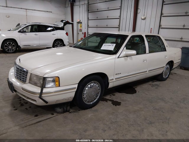 1999 Cadillac Deville D'elegance მანქანა იყიდება აუქციონზე, vin: 1G6KE54Y2XU703340, აუქციონის ნომერი: 45358978