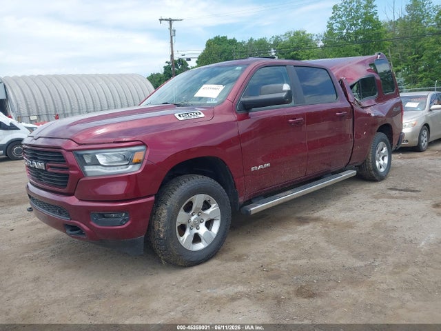 2019 Ram 1500 Big Horn/lone Star  4x4 6'4 Box მანქანა იყიდება აუქციონზე, vin: 1C6SRFMT6KN860021, აუქციონის ნომერი: 45359001