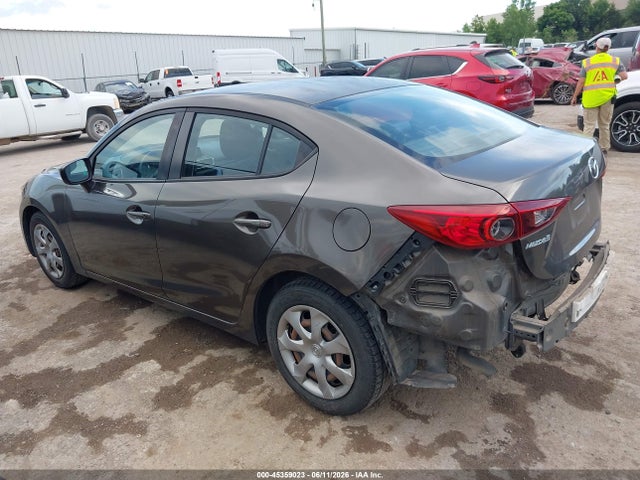 Aukcja sprzedaży 2015 Mazda Mazda3 I Sv, vin: JM1BM1T72F1262732, numer aukcji: 45359023