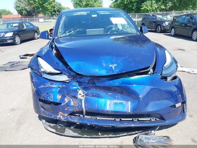2021 Tesla Model Y Long Range Dual Motor All-wheel Drive მანქანა იყიდება აუქციონზე, vin: 5YJYGDEEXMF063852, აუქციონის ნომერი: 45359056