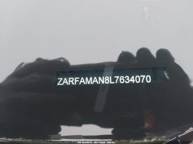 Продаж на аукціоні авто 2020 Alfa Romeo Giulia Rwd, vin: ZARFAMAN8L7634070, номер лоту: 45359076