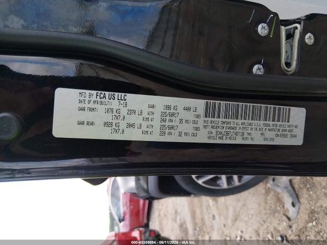 Jeep Compass Latitude Fwd 2018 3C4NJCBB7JT487138 Image 9