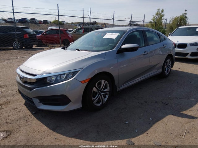 Honda Civic Lx 2017 2HGFC2F55HH512670 Image 2