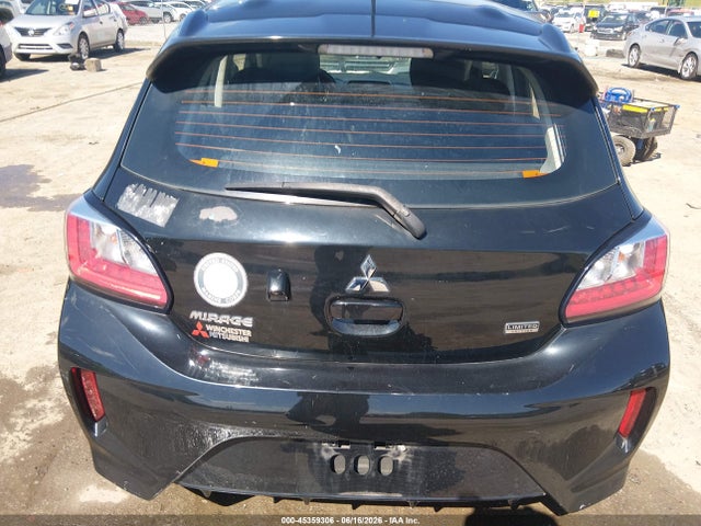 2021 Mitsubishi Mirage Carbonite Edition/es/le მანქანა იყიდება აუქციონზე, vin: ML32AUHJ0MH009902, აუქციონის ნომერი: 45359306