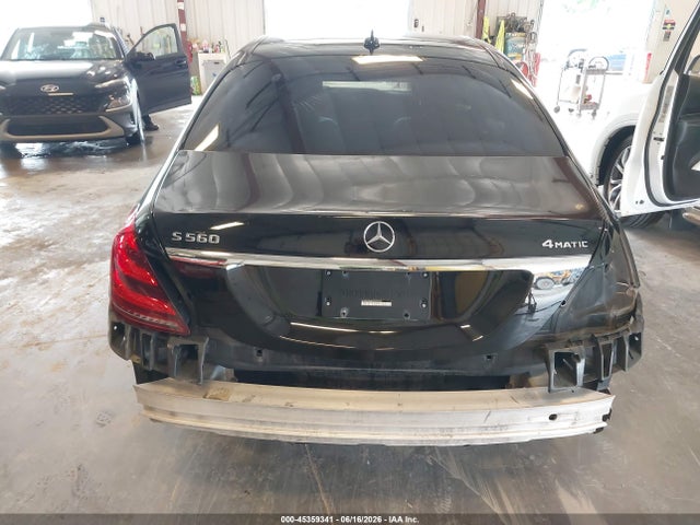 2019 Mercedes-benz S 560 4matic მანქანა იყიდება აუქციონზე, vin: WDDUG8GB6KA489204, აუქციონის ნომერი: 45359341
