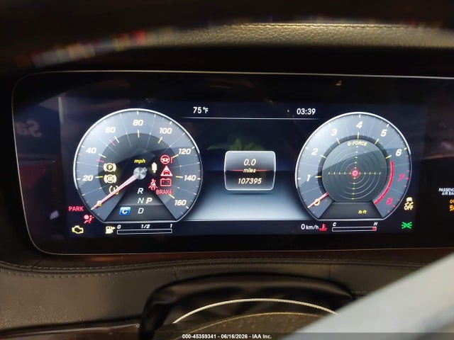 2019 Mercedes-benz S 560 4matic მანქანა იყიდება აუქციონზე, vin: WDDUG8GB6KA489204, აუქციონის ნომერი: 45359341