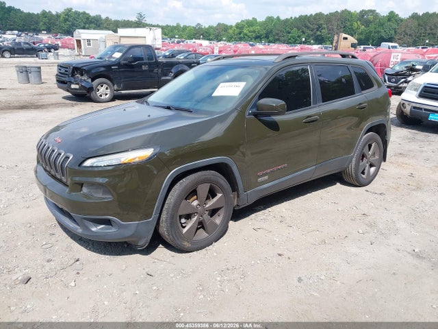 Продажа на аукционе авто 2016 Jeep Cherokee 75th Anniversary, vin: 1C4PJLCS6GW351450, номер лота: 45359386