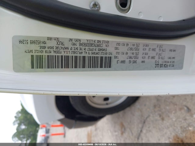 Продажа на аукционе авто 2016 Ram 1500 Tradesman, vin: 1C6RR7KG8GS356346, номер лота: 45359456