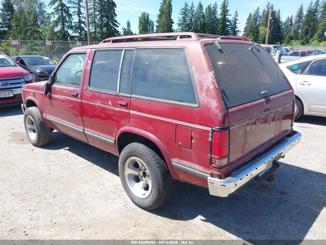 Aukcja sprzedaży 1993 Chevrolet Blazer S10, vin: 1GNDT13W8P2106264, numer aukcji: 45359489