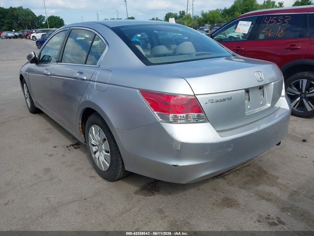 Aukcja sprzedaży 2008 Honda Accord 2.4 Lx, vin: 1HGCP263X8A101737, numer aukcji: 45359543
