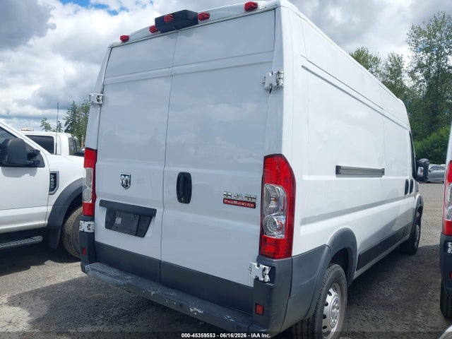 3C6TRVDGXJE157137 RAM Promaster 2500 High Roof 159 Wb