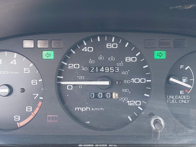 45359639 :رقم المزاد ، 2HGEJ1151PH520590 vin ، 1993 Honda Civic Ex مزاد بيع