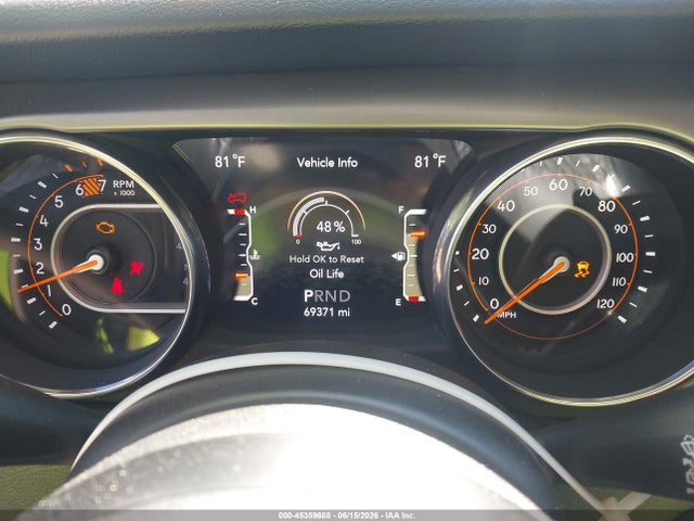 45359688 :رقم المزاد ، 1C4GJXAN4KW506297 vin ، 2019 Jeep Wrangler Sport S 4x4 مزاد بيع