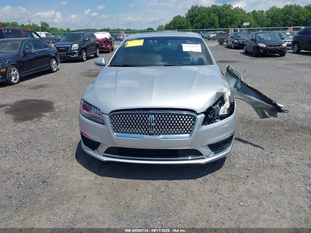 2017 Lincoln Mkz Select მანქანა იყიდება აუქციონზე, vin: 3LN6L5D92HR653072, აუქციონის ნომერი: 45359734