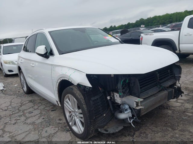2018 Audi Q5 2.0t Premium/2.0t Tech Premium მანქანა იყიდება აუქციონზე, vin: WA1CNBFY1J2089424, აუქციონის ნომერი: 45359776