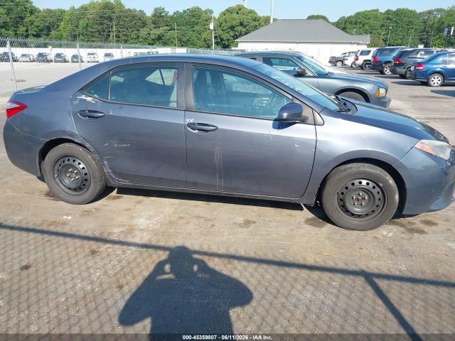 2016 Toyota Corolla Le მანქანა იყიდება აუქციონზე, vin: 5YFBURHE6GP434540, აუქციონის ნომერი: 45359807