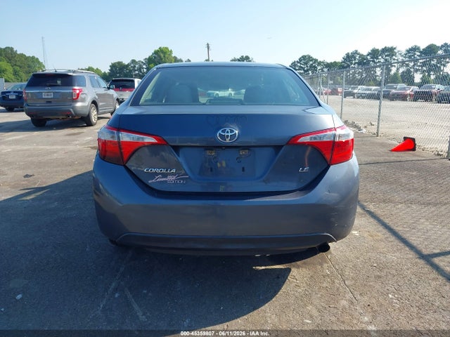 2016 Toyota Corolla Le მანქანა იყიდება აუქციონზე, vin: 5YFBURHE6GP434540, აუქციონის ნომერი: 45359807