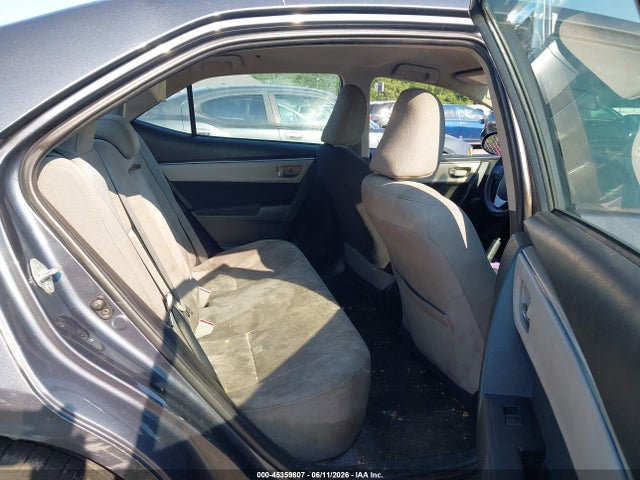 2016 Toyota Corolla Le მანქანა იყიდება აუქციონზე, vin: 5YFBURHE6GP434540, აუქციონის ნომერი: 45359807