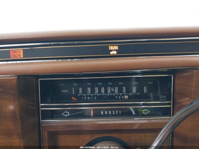 Продаж на аукціоні авто 1988 Cadillac Brougham, vin: 1G6DW51Y2J9702872, номер лоту: 45359885