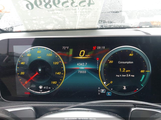 2021 Mercedes-benz Glb 250 4matic მანქანა იყიდება აუქციონზე, vin: W1N4M4HB4MW154662, აუქციონის ნომერი: 45359896