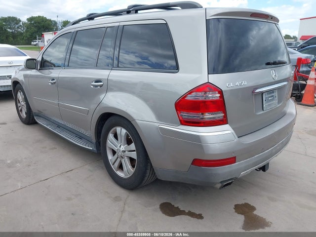 Продаж на аукціоні авто 2007 Mercedes-benz Gl 450 4matic, vin: 4JGBF71E97A260102, номер лоту: 45359908
