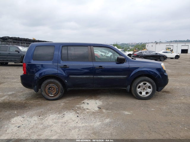 Продажа на аукционе авто 2014 Honda Pilot Lx, vin: 5FNYF4H29EB027091, номер лота: 45359928