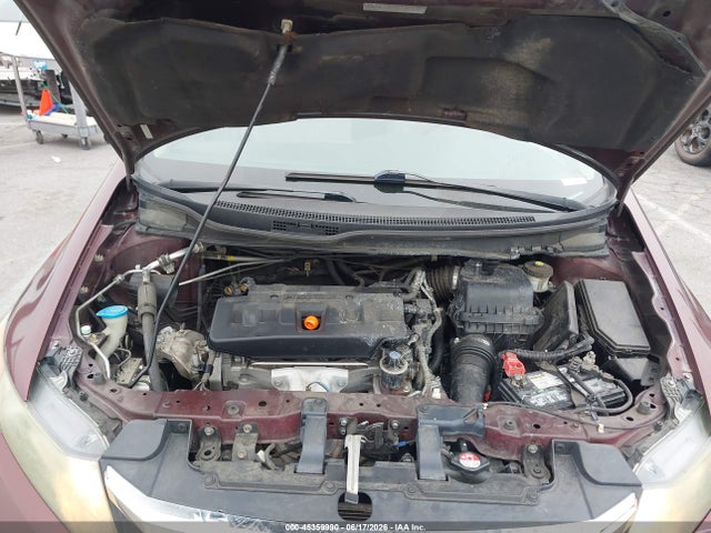 Продаж на аукціоні авто 2012 Honda Civic Ex-l, vin: 2HGFB2F90CH543436, номер лоту: 45359990