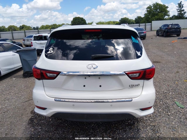 2018 Infiniti Qx60 მანქანა იყიდება აუქციონზე, vin: 5N1DL0MN0JC531631, აუქციონის ნომერი: 45360036