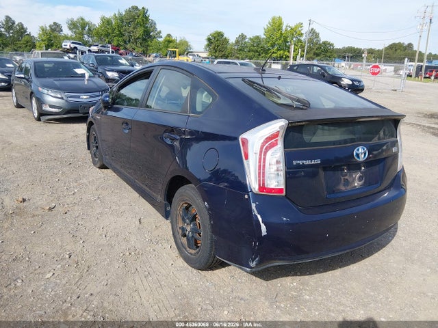 Продажа на аукционе авто 2013 Toyota Prius Three, vin: JTDKN3DU2D0344492, номер лота: 45360068