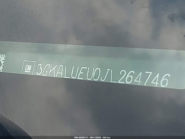 45360111 :رقم المزاد ، 3GKALUEU0JL264746 vin ، 2018 Gmc Terrain Sle Diesel مزاد بيع
