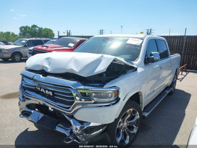 45360187 :رقم المزاد ، 1C6SRFKT1MN806986 vin ، 2021 Ram 1500 Limited Longhorn  4x4 5'7 Box مزاد بيع