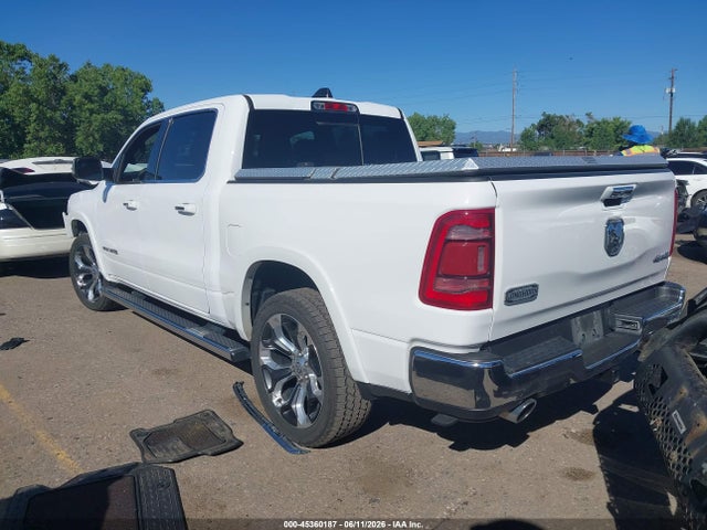 45360187 :رقم المزاد ، 1C6SRFKT1MN806986 vin ، 2021 Ram 1500 Limited Longhorn  4x4 5'7 Box مزاد بيع