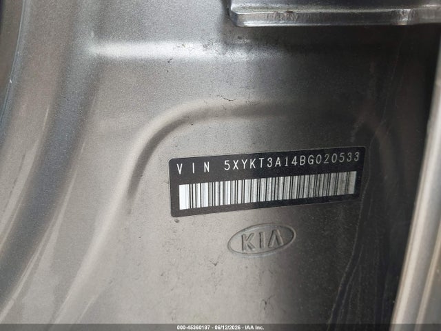 Aukcja sprzedaży 2011 Kia Sorento Lx, vin: 5XYKT3A14BG020533, numer aukcji: 45360197