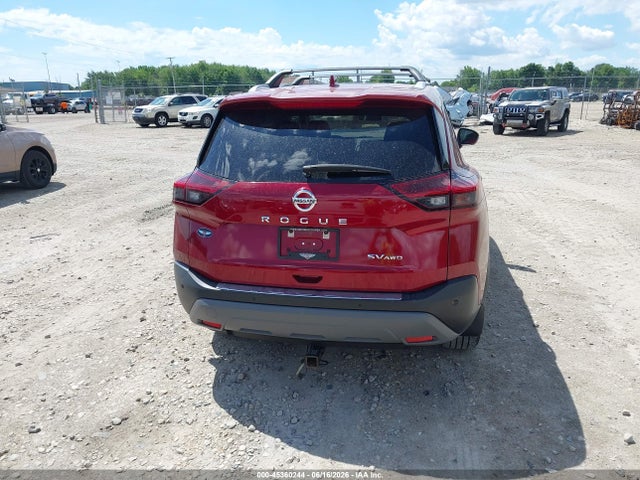 45360244 :رقم المزاد ، 5N1AT3BB6MC758677 vin ، 2021 Nissan Rogue Sv Intelligent Awd مزاد بيع