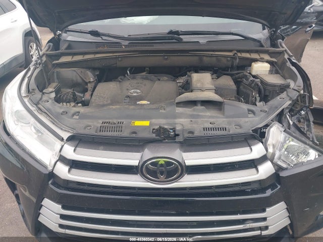 2017 Toyota Highlander Le მანქანა იყიდება აუქციონზე, vin: 5TDZZRFH0HS221671, აუქციონის ნომერი: 45360342