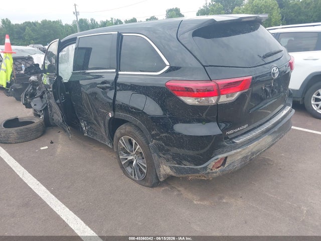 2017 Toyota Highlander Le მანქანა იყიდება აუქციონზე, vin: 5TDZZRFH0HS221671, აუქციონის ნომერი: 45360342
