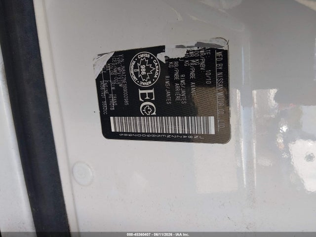 Aukcja sprzedaży 2011 Infiniti Qx56, vin: JN8AZ2NE5B9002985, numer aukcji: 45360407