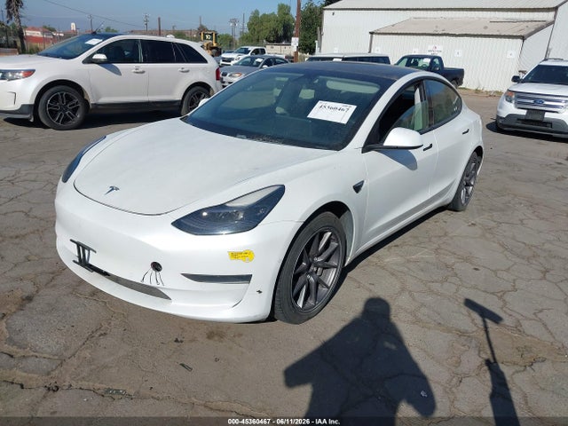 2021 Tesla Model 3 Standard Range Plus Rear-wheel Drive მანქანა იყიდება აუქციონზე, vin: 5YJ3E1EA5MF051717, აუქციონის ნომერი: 45360467
