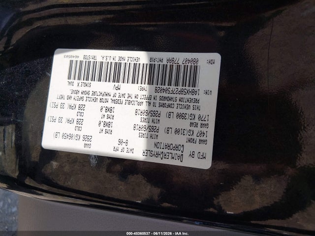 Aukcja sprzedaży 2007 Chrysler Aspen Limited, vin: 1A8HX58P27F504028, numer aukcji: 45360537